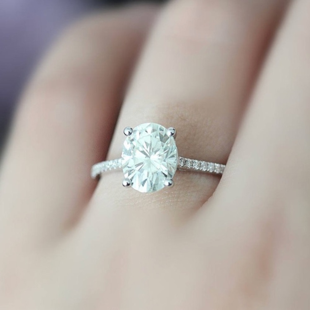 Silver 3 ctw high quality CZ